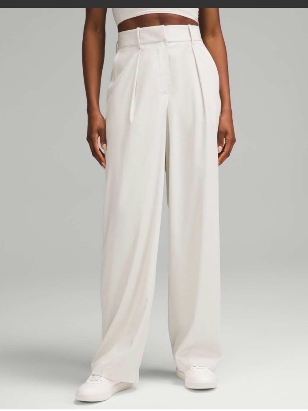 Lululemon Pleat-Front High-Rise Trouser *Regular
Bone